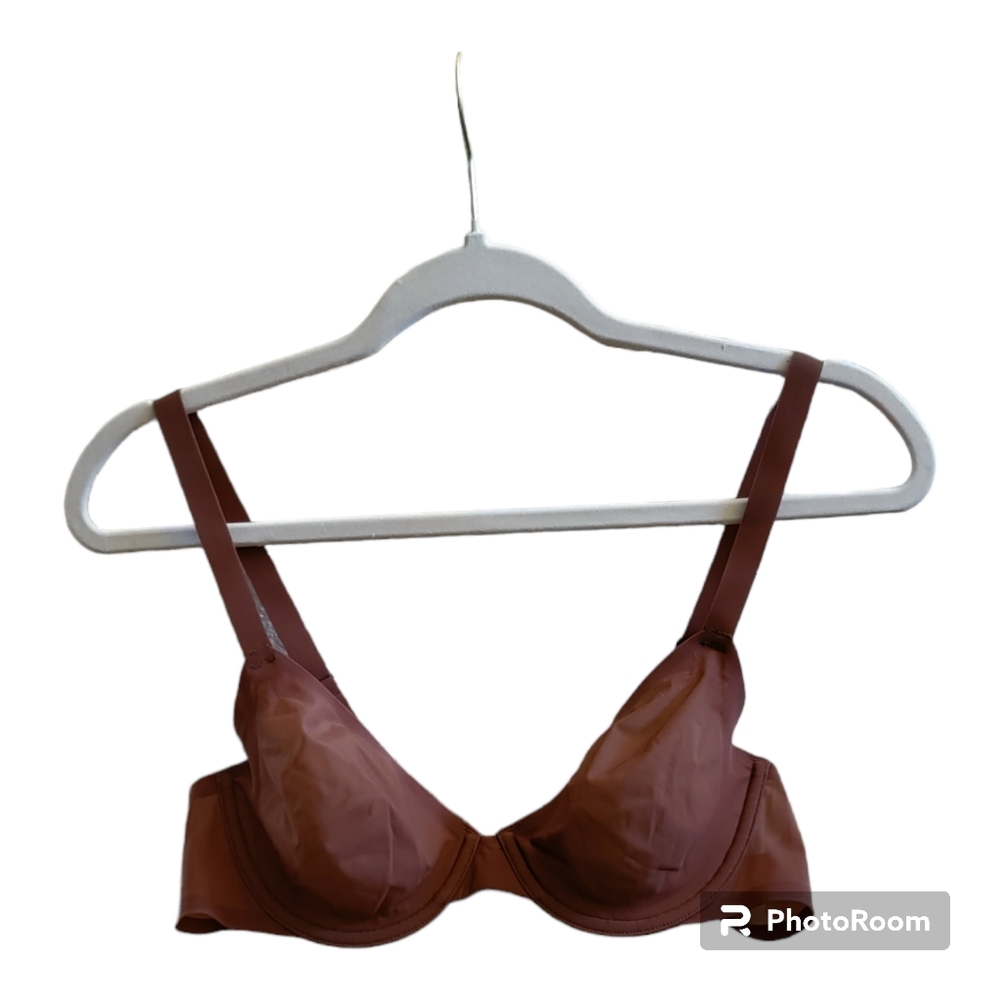 Skims Full Coverage Molded Unlined Demi Bra Jasper Size 38A NWT